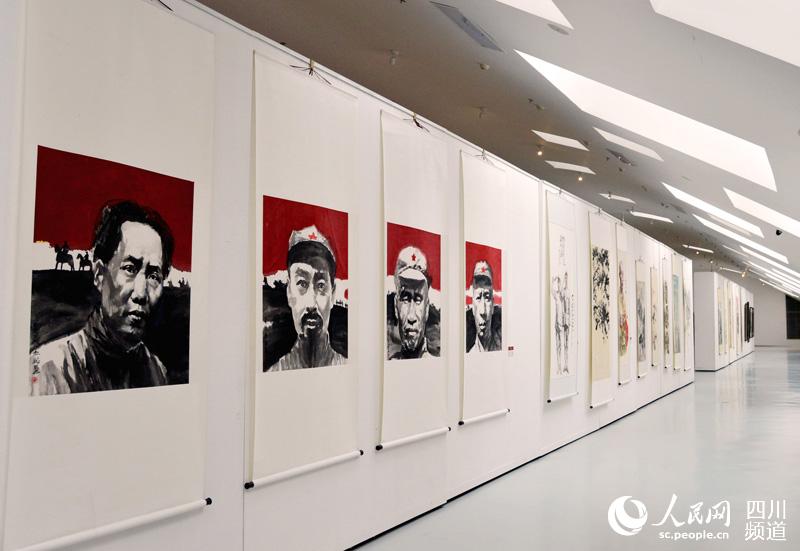 四川:最大规模纪念抗战胜利70周年主题展开展