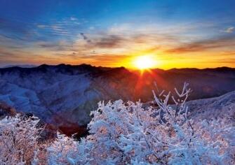 四川雪后盛景美如画卷