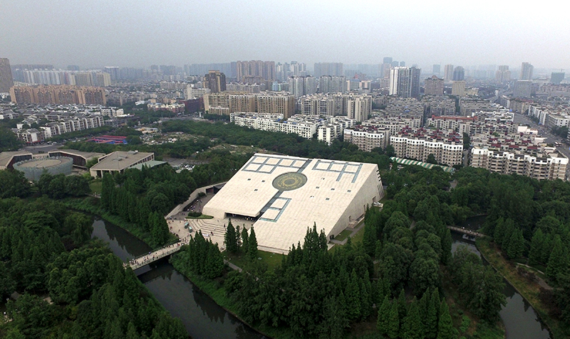 鳥瞰金沙博物館