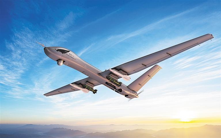 新型察打一体无人机翼龙II今年首飞 地道“成都造”