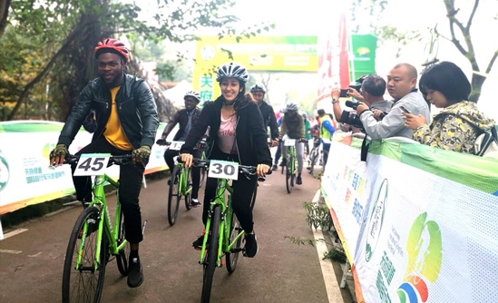 天府綠道國際自行車車迷健身節總決賽（成都·溫江） 舉行