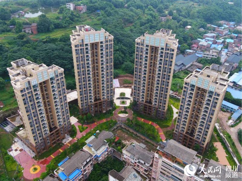 保障性安居工程建設。翠屏區融媒體中心供圖