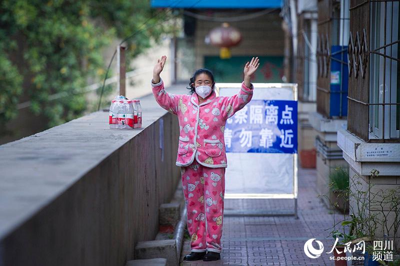 2020年1月31日，攀枝花市金福小區隔離區。（王東 攝）