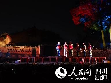 “雲之下”演出現場。黃嵐 攝