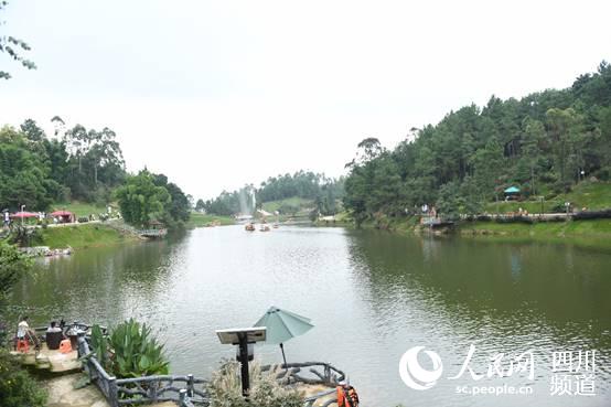 天府茶靈谷山地運動公園開園試營業。天府茶靈谷山地運動公園供圖