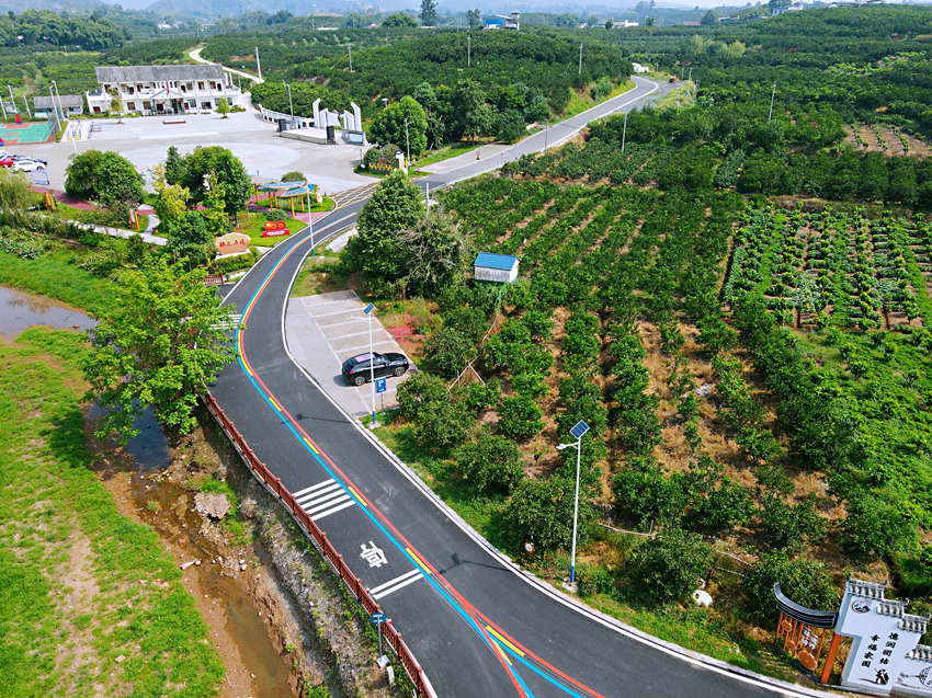 四川眉山:建设"四好农村路 铺就乡村振兴路