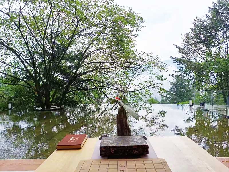 卿宿青城走廊風景。吳舒婷攝