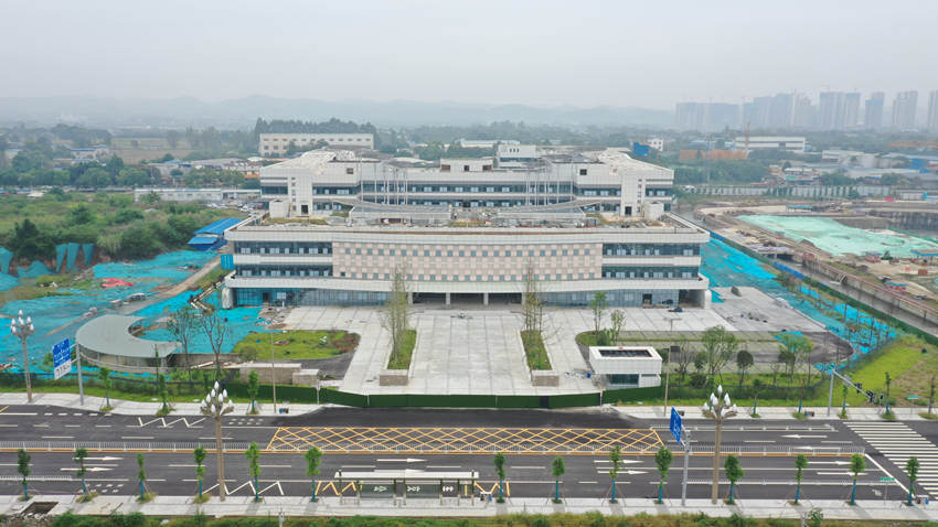 新建的德陽市婦女兒童醫院。德陽日報社供圖