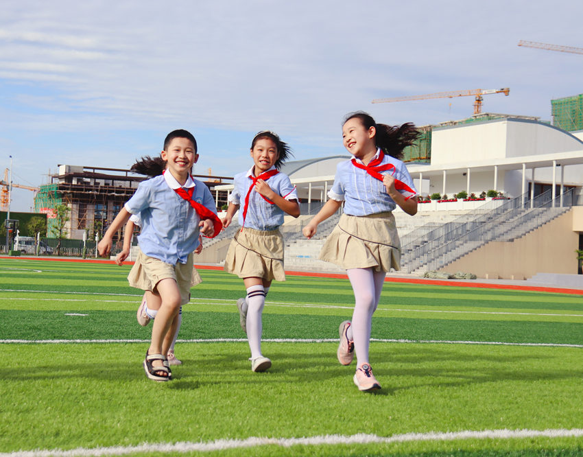 新建的德陽市青衣江路小學實景。德陽日報社供圖