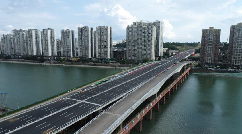 簡州大道。簡陽市供圖