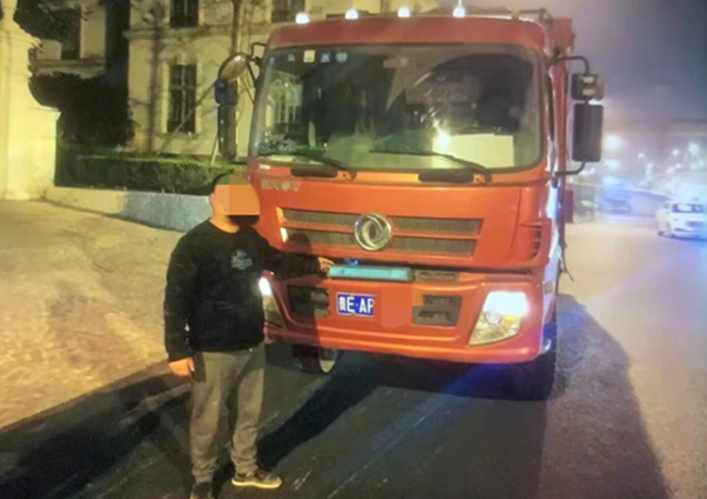 典型案例4違法車輛。成都市交管局供圖