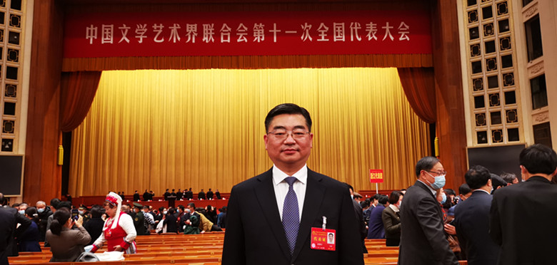 赵厚川代表在大会现场。中国石油四川销售公司党委宣传部供图