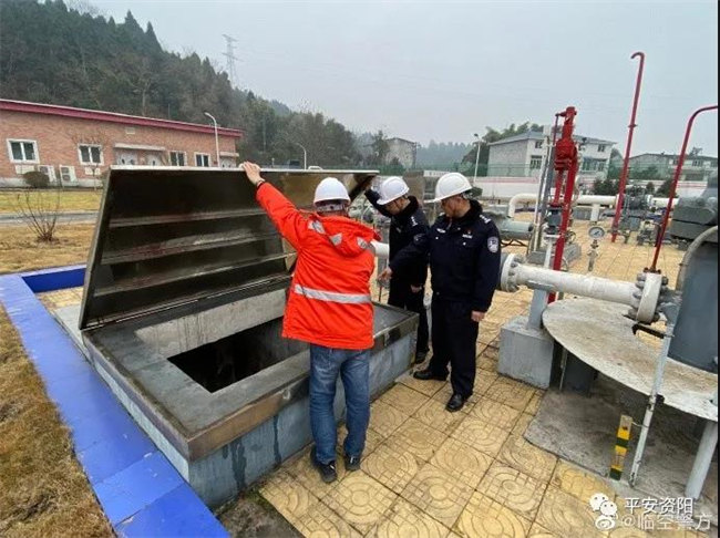 臨空分局民警。資陽公安供圖