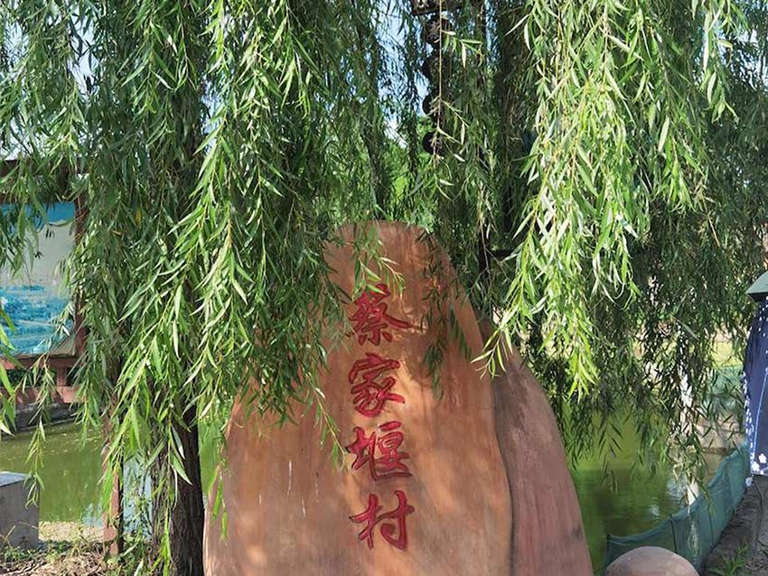 榮縣雙石鎮蔡家堰村。榮縣縣委宣傳部供圖