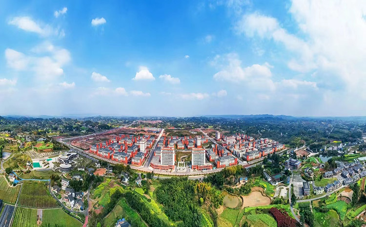 四川长江工业园。翠屏区融媒体中心供图