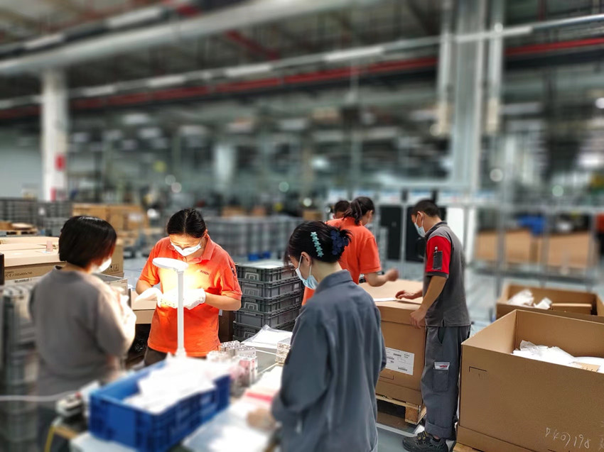 博世成都工厂生产现场。四川省经济合作局供图