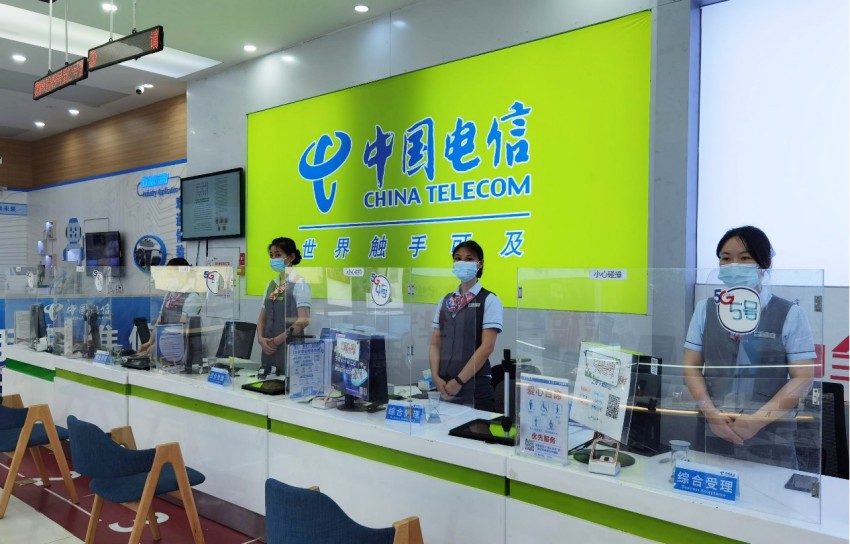 成都電信踐行央企責任擔當，積極助力推進復工復產。中國電信成都分公司供圖
