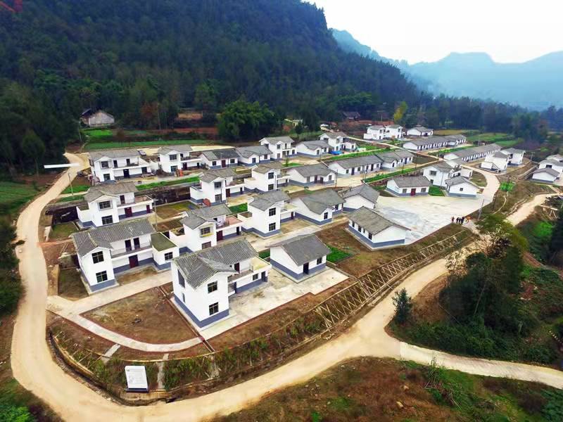 農發行巴中市分行信貸支持農村安居工程建設項目。農發行巴中市分行供圖