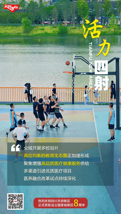 活力篇海报。天府新区融媒体中心供图