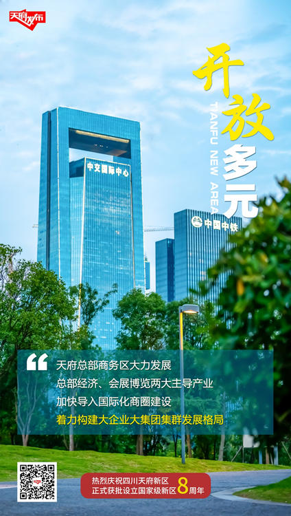 开放篇海报。天府新区融媒体中心供图