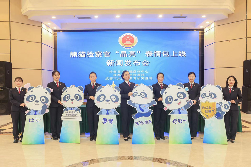新闻发布会现场。成都市人民检察院供图