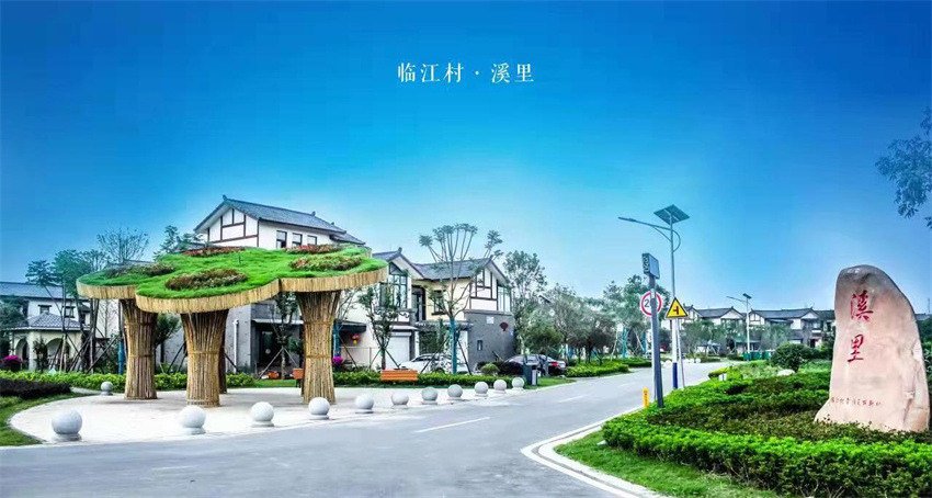 臨江村。雙流區農業局供圖