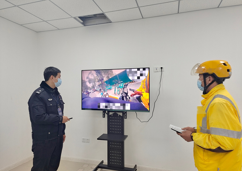 课堂现场。成都交警供图