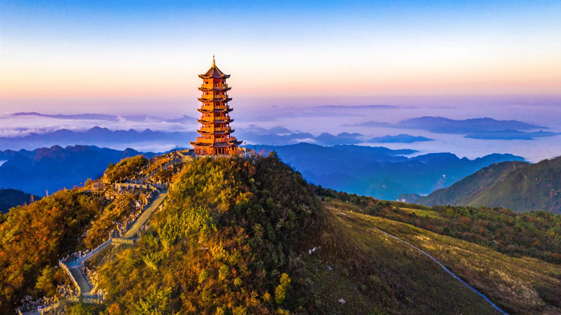 巴山大峡谷。宣汉县委宣传部供图
