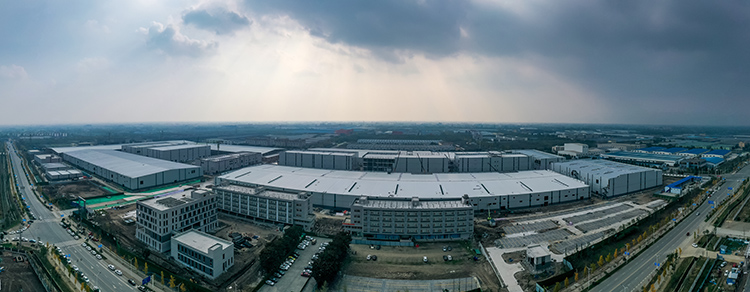 欣旺达什邡动力电池及储能产业生产基地项目。什邡市委宣传部供图