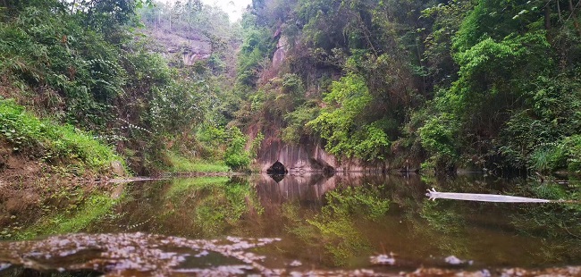 峡谷萝卜沟水景。蒋兵供图
