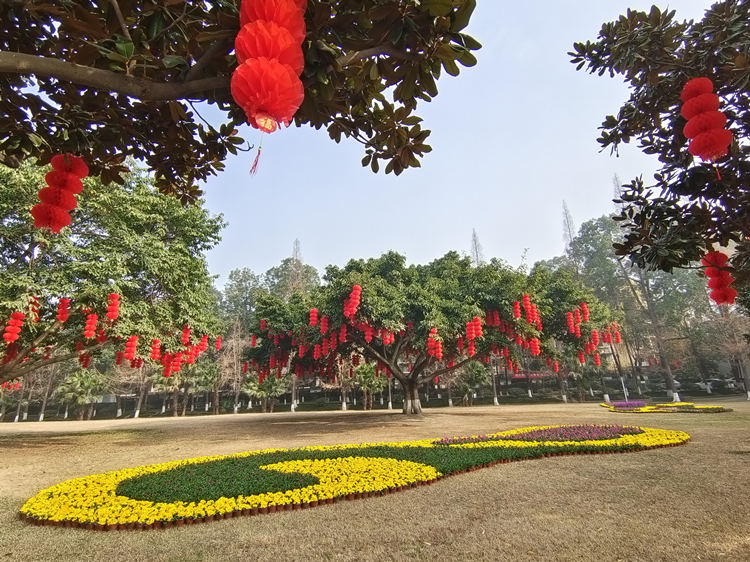 铺上鲜花。广汉市融媒体中心供图