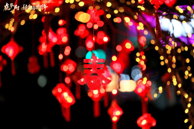 春的到来。华阳街道供图