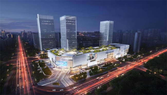 萬象天地項目效果圖。成都軌道集團供圖