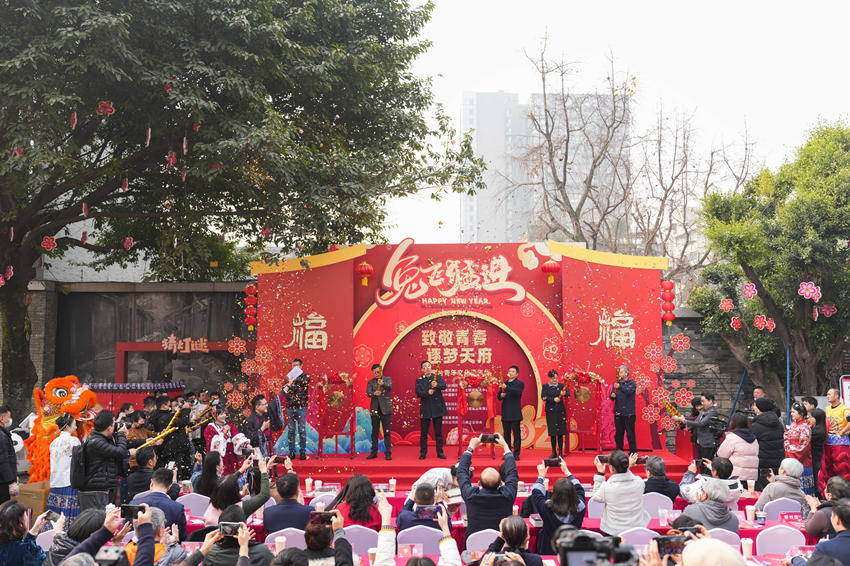 港澳台青年文化嘉年华活动现场。四川省港澳台侨服务中心供图