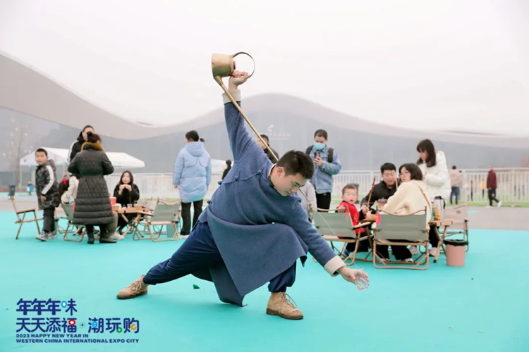 茶艺表演。天府新区融媒体中心供图