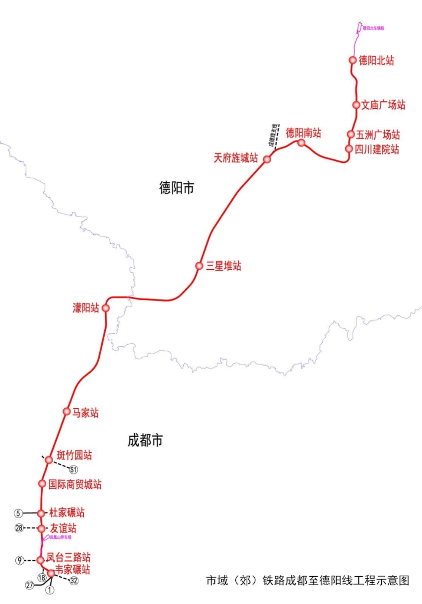 线路走向。成都轨道集团供图