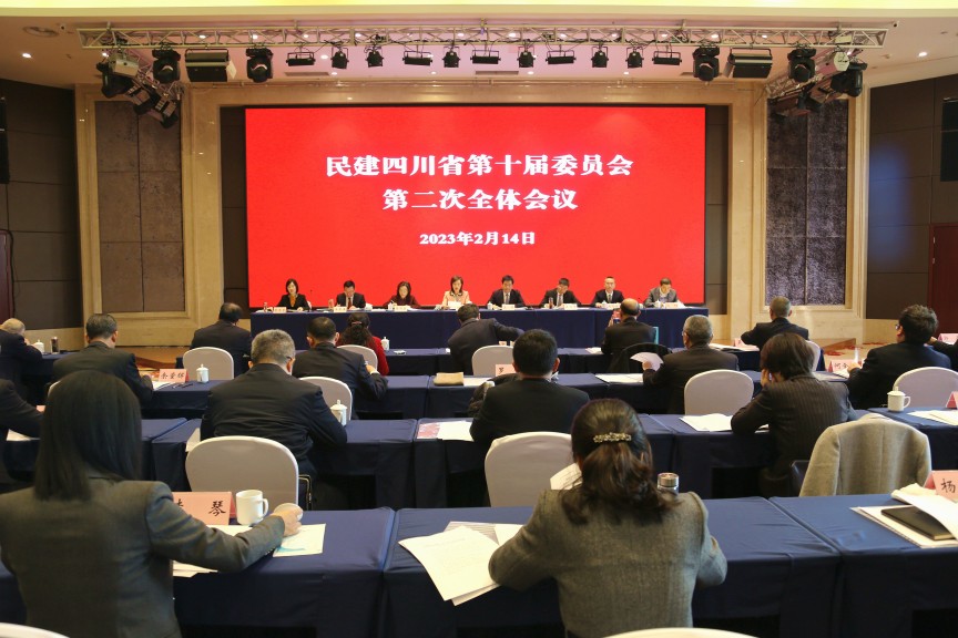 会议现场。民建四川省委供图