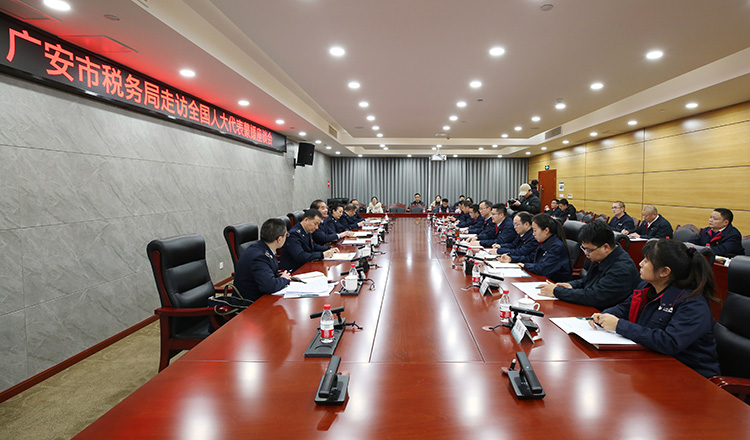 座谈会现场。四川省税务局供图