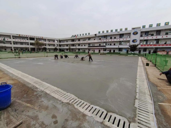 河口学校。张庆麟供图