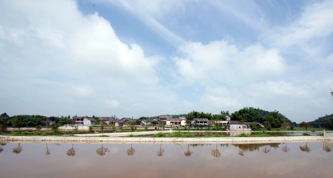 长山镇胡家村胡家大院。虞芳琳供图