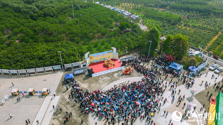 黄丰镇农旅经济火爆。翁光建摄