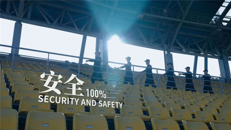 成都大运会倒计时100天主题片《100%》剧照。成都大运会官网供图