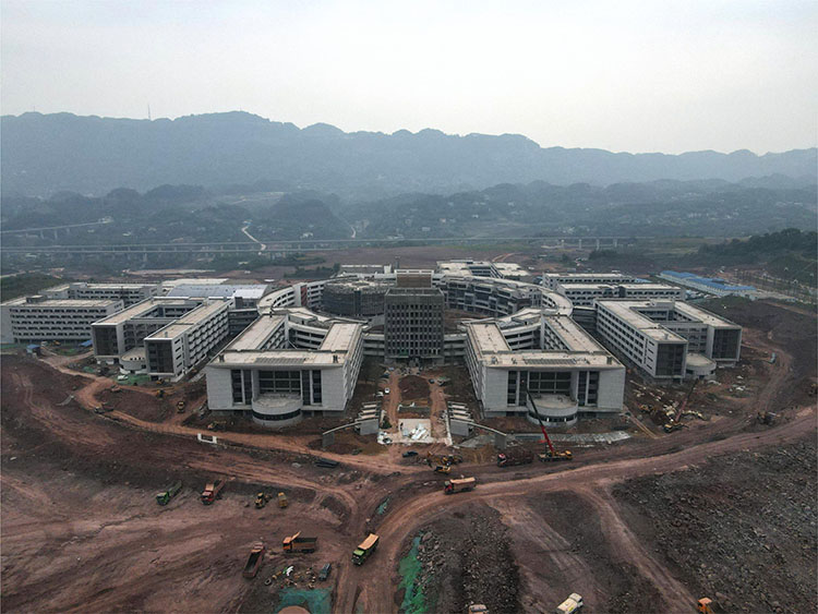 施工现场。叙州区融媒体中心供图