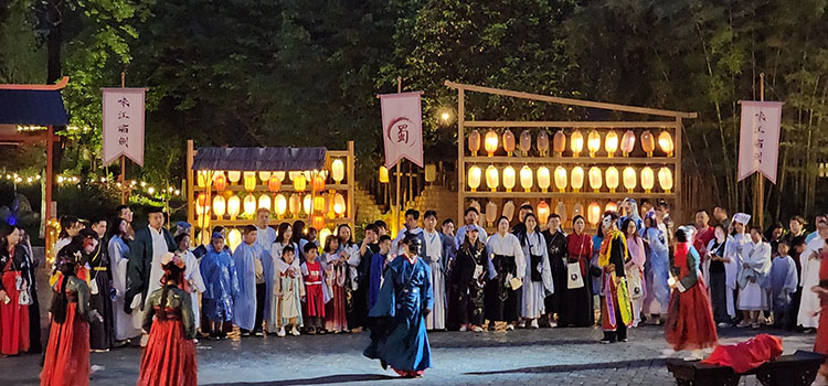 《唐朝诡事录之蜀州奇案》。街子古镇供图