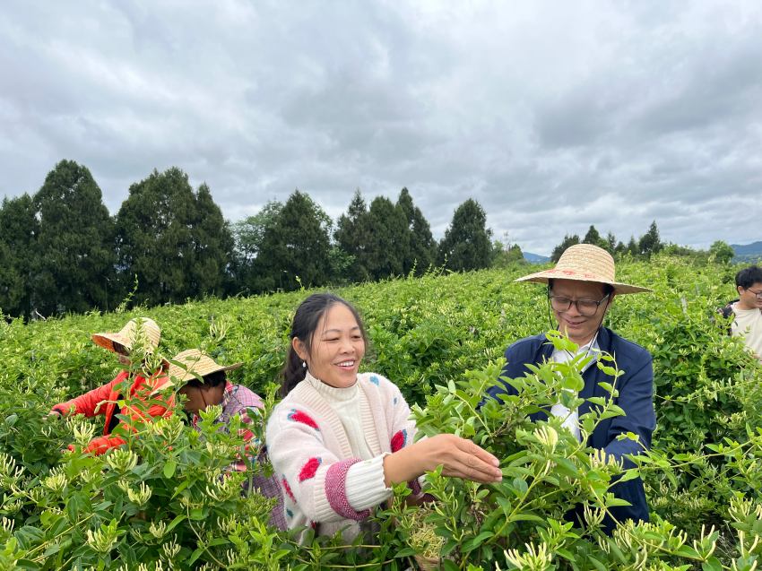 好醫生集團董事長耿福能深入園區進行調研。好醫生集團供圖