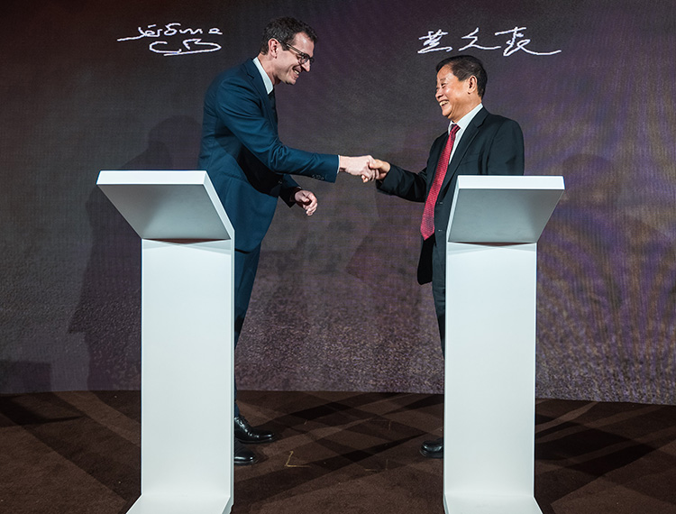 签约仪式现场。孙艳玲 摄