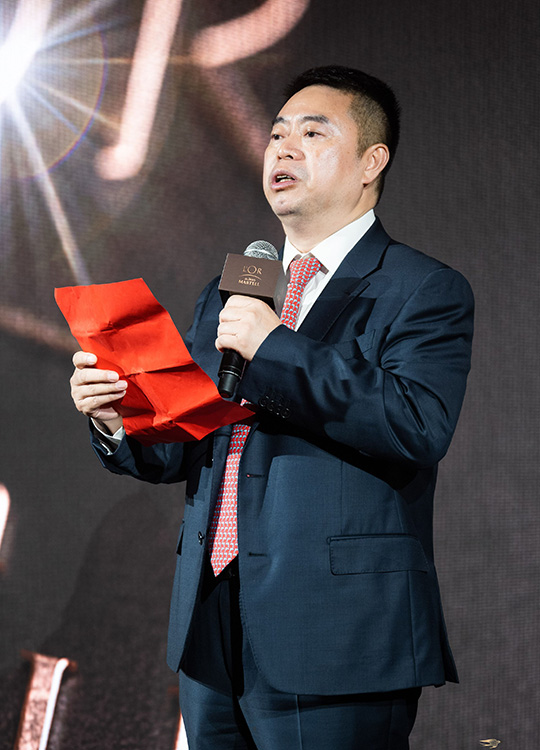 中石化四川销售有限公司总经理黄云致辞。孙艳玲 摄