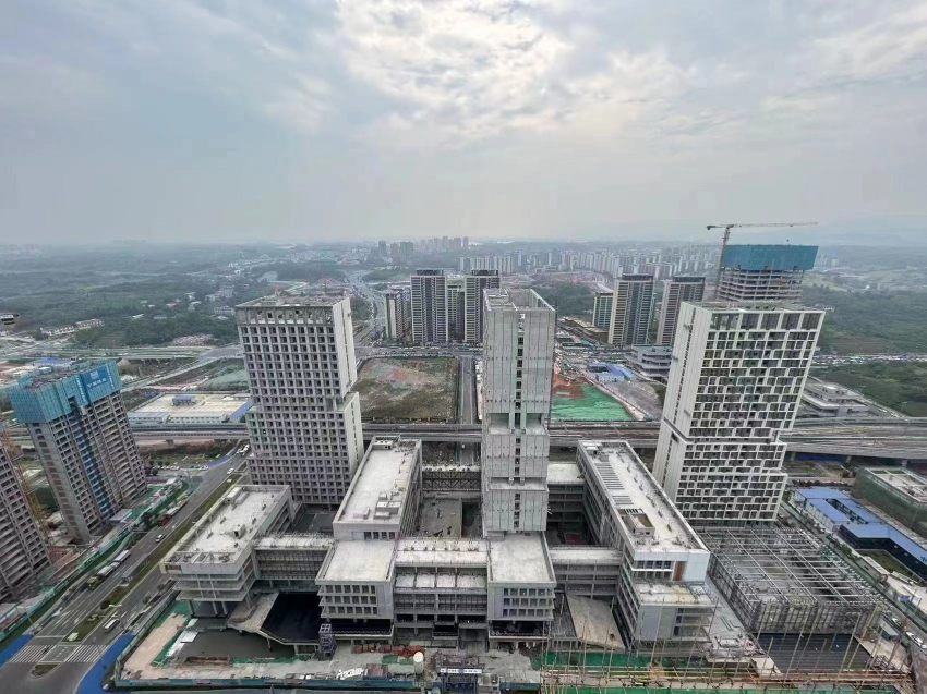 图为西南交大城市轨道学院一期。成都轨道集团供图