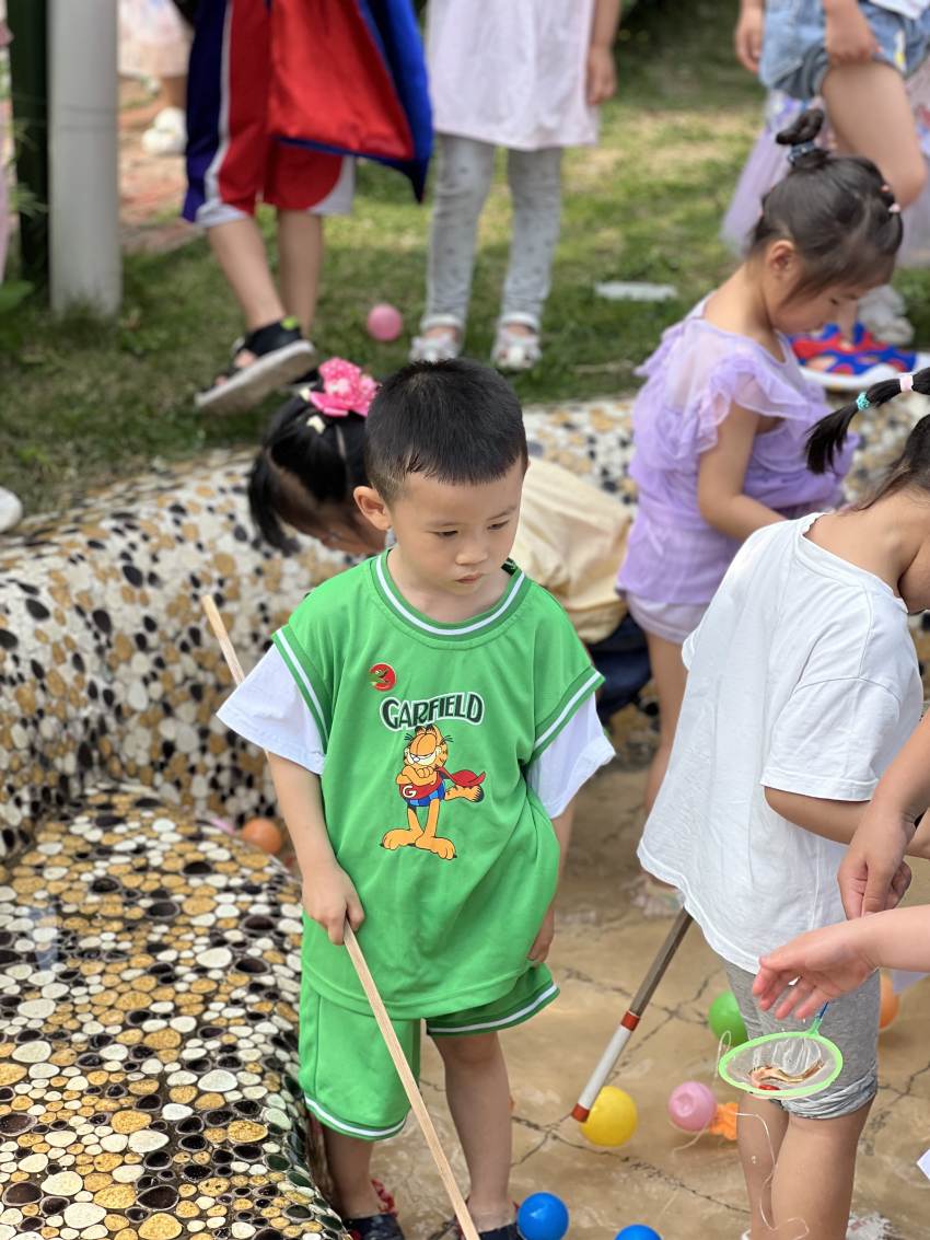 图为捕鱼达人游戏。成都市第二幼儿园望江园区供图