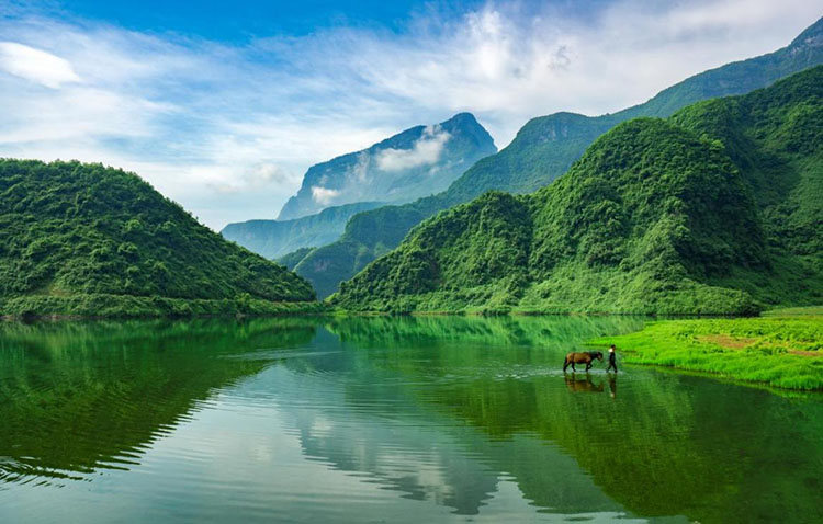 金口河的美景。主办方供图